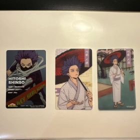 僕のヒーローアカデミア Hitoshi Shinso カードセット