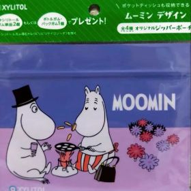 【新品】ムーミン×XYLITOL ジッパーポーチ