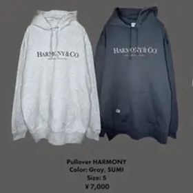 ハーモニーズ フード付きスウェットパーカー