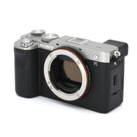 【中古】[良品] Sony (ソニー) α7C ILCE-7C ボディ シルバー _GP00003521