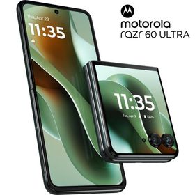 Motorola モトローラ 7型SIMフリースマートフォン motorola razr 60 ultra 16/512 スカラベグリーン PB8U0001JP