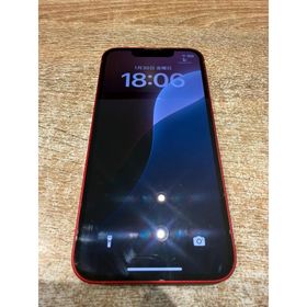 【中古正常品】iPhone13mini 256GB レッド SIMフリー MLJM3J/A A287