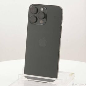 〔中古〕Apple(アップル) iPhone16 Pro Max 256GB ブラックチタニウム MYWG3J／A SIMフリー〔262-ud〕