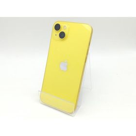 【中古】Apple 国内版 【SIMフリー】 iPhone 14 Plus 256GB イエロー MR633J/A【博多】保証期間１ヶ月【ランクA】