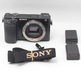 SONY(ソニー) ミラーレス一眼 α6100 ボディ ブラック ILCE-6100 B 秒間11枚連写 リアルタイム瞳AF