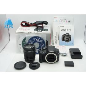 良品 Canon キヤノン EOS Kiss X7 ボディ+ EF-S 18-55 IS STM レンズキット デジタル一眼レフカメラ 元箱付 260121w【アルプスカメラ】