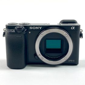ソニー SONY α6000 ボディ ILCE-6000 B ブラック デジタル ミラーレス 一眼カメラ 【中古】