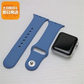 美品 Apple Watch series3 38mm GPSモデル シルバー 即日発送 Apple 中古 あすつく 土日祝発送OK