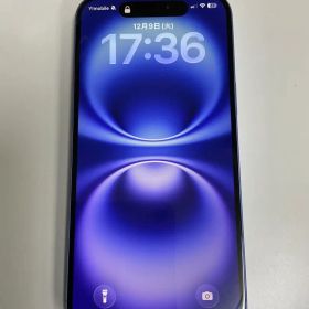 Apple iPhone 16 Plus 128GB 本体 ウルトラマリン 美品