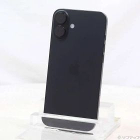 ソフマップ 〔中古品〕 iPhone16 Plus 256GB ブラック MXVG3J／A SIMフリー【377】