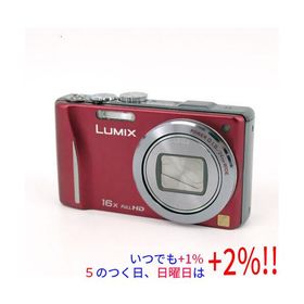 【中古】Panasonic LUMIX DMC-TZ20-R レッド/1410万画素