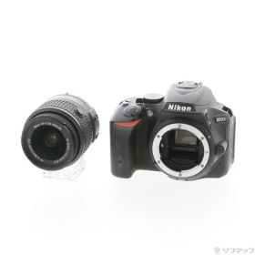 【中古】Nikon(ニコン) NIKON D5500 18-55 VRII レンズキット ブラック 【297-ud】