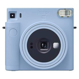 チェキスクエア インスタントカメラ instax SQUARE SQ1 FUJIFILM 富士フイルム 明るさオート カンタン操作 グレイシャーブルー INSSQ1BLUE ◆宅