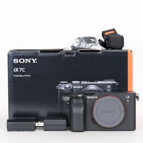 [良品 | シャッター数724回] SONY α7C（ILCE-7C） [ボディ ブラック] | SONY Eマウント