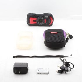 リコー(RICOH)のRICOH リコー WG-60 レッド 本格防水デジタルカメラ(コンパクトデジタルカメラ)