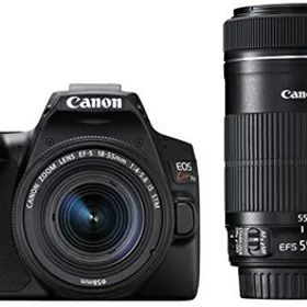 【中古】 Canon デジタル一眼レフカメラ EOS Kiss X10 ダブルズームキット ブラック EOSKISSX10BK-WKIT