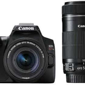 【中古】（新古品） Canon デジタル一眼レフカメラ EOS Kiss X10 ダブルズームキット ブラック EOSKISSX10BK-WKIT