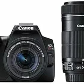【中古】［非常に良い］Canon デジタル一眼レフカメラ EOS Kiss X10 ダブルズームキット ブラック EOSKISSX10BK-WKIT