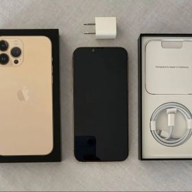 iPhone 13 ProMax 128GB ゴールド♡ 箱/ケーブル付き