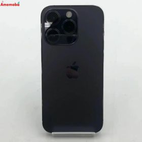 【中古】iPhone14 Pro 128GB ディープパープル MQ0F3J/A Apple版SIMフリー