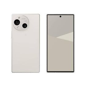 シャープ AQUOS スマートフォン SIMフリー 12GB/512GB SH-M31B-W カシミヤホワイト SHARP