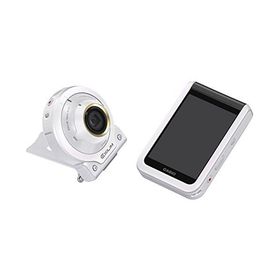 CASIO デジタルカメラ EXILIM EX-FR100LWE カメラ部/モニター部分離 セルフ(中古品)