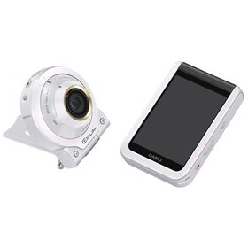 CASIO デジタルカメラ EXILIM EX-FR100LWE カメラ部/モニター部分離 セルフィーが簡単 3つのこだわり自分撮り機能