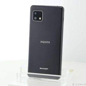〔中古〕SHARP(シャープ) AQUOS sense4 lite 64GB ブラック ZKME2002BK 楽天 SIMフリー〔305-ud〕