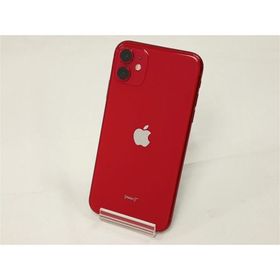 アップル Apple iPhone 11 64GB au レッド MWLV2J/A