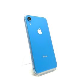 【全額返金保証】【最速発送】 iPhone XR 128GB ブルー Softbank 白ロム 動作確認済