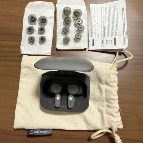 Audio Technica ATH-TWX7 WHワイヤレスイヤホン 付属品有