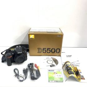 【中古】【中古】D5500 ﾃﾞｼﾞﾀﾙ一眼ﾚﾌｶﾒﾗ ﾌﾞﾗｯｸ [ﾎﾞﾃﾞｨ単体]NIKON/ニコン [92]