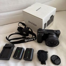 SONY VLOGCAM ZV-E10 II パワーズームキット 予備バッテリ