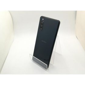【中古】SONY au 【SIMロック解除済み】 Xperia 10 III ブラック 6GB 128GB SOG04【三宮駅前】保証期間１ヶ月【ランクC】