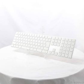 〔中古〕Apple(アップル) Magic Keyboard (テンキー付き) MQ052J／A シルバー〔262-ud〕