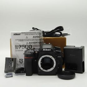【ほぼ新品】Nikon デジタル一眼レフカメラ D7500 ボディ ブラック
