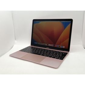 【中古】Apple MacBook 12インチ CoreM3:1.2GHz 256GB ローズゴールド MNYM2J/A (Mid 2017)【三宮センター】保証期間１ヶ月【ランクC】