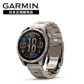 ガーミン GARMIN fenix8 Sapphire AMOLED 47mm Ti / Metal Band 010-02904-47 スマートウォッチ 国内正規品