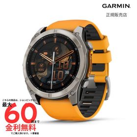 ガーミン GARMIN フェニックス fenix 8 Sapphire AMOLED Orange 51mm 010-02905-50 メンズ レディース 腕時計 スマートウォッチ