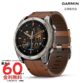 新作 ガーミン GARMIN フェニックス fenix 8 Sapphire AMOLED Leather Band 51mm 010-02905-81 メンズ レディース 腕時計 スマートウォッチ