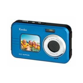 【ゆうパケットプラスで送料無料】ケンコー 防水デジタルカメラ KC-WP06 自撮りに便利な前面モニター付デジタルカメラ