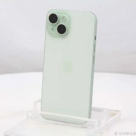 ソフマップ 〔中古品〕 iPhone15 256GB グリーン MTMT3J／A SIMフリー【377】