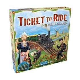 ボードゲーム 英語 アメリカ DO7220 Ticket to Ride Nederland Board Game EXPANSION - Train Route-Buil