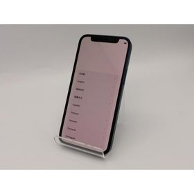 【中古】Apple au 【SIMロック解除済み】 iPhone 12 mini 64GB ブルー MGAP3J/A【広島本通】保証期間１ヶ月【ランクC】