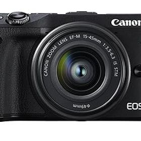【中古】［非常に良い］Canon ミラーレス一眼カメラ EOS M3 レンズキット(ブラック) EF-M15-45mm F3.5-6.3 IS STM 付属 EOSM3BK-1545ISSTMLK