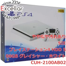 [bn:8] SONY プレイステーション4 500GB ホワイト CUH-2100AB02 元箱あり