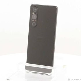 〔中古〕SONY(ソニー) Xperia 1 V 256GB ブラック SOG10 au SIMフリー〔348-ud〕