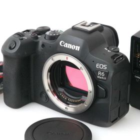 【中古】【極美品】キヤノン EOS R6 Mark II ボディ （センサー清掃済） CA01-M5363-2Q3 CANON キヤノン RFマウント ミラーレス フルサイズ EOS 手ブレ補正 4K対応
