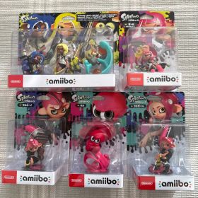 スプラトゥーン amiibo タコ、ガール他 7体