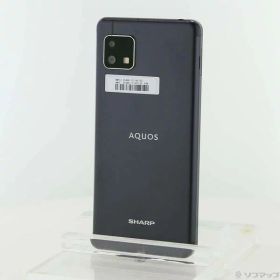 【中古】SHARP(シャープ) AQUOS sense4 lite 64GB ブラック ZKME2002BK 楽天 SIMフリー 【269-ud】